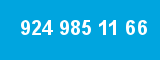924 985 11 66